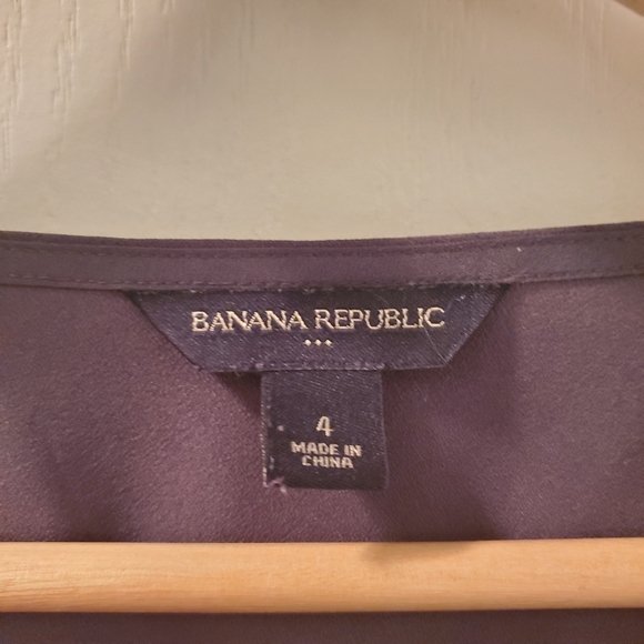 Banana Republic draped grey top - Picture 9 of 9